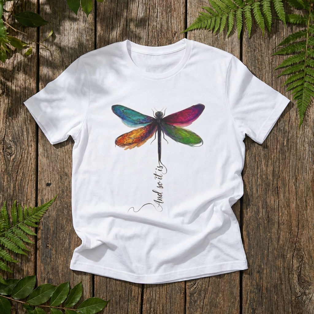 Dragonfly T‑Shirt — ...and so it is